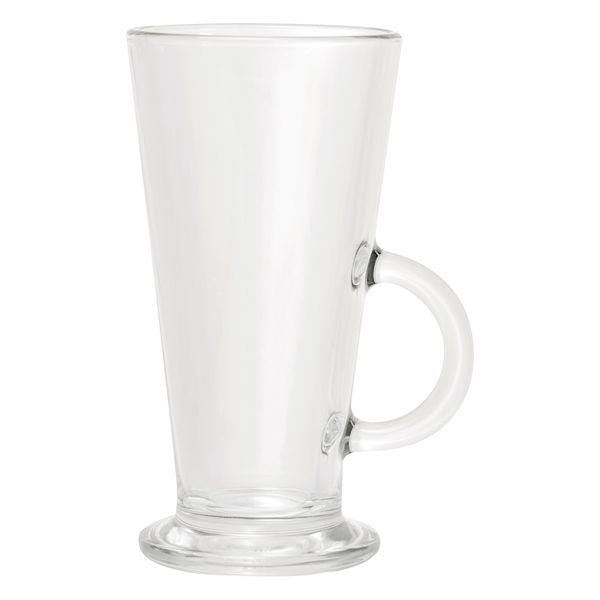 Borgonovo Conic Glass Latte Mug 280ml
