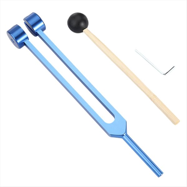 Healing Chakra 128 Hz Tuning Fork Set Aluminium Alloy Sound Therapy Bio-Aco