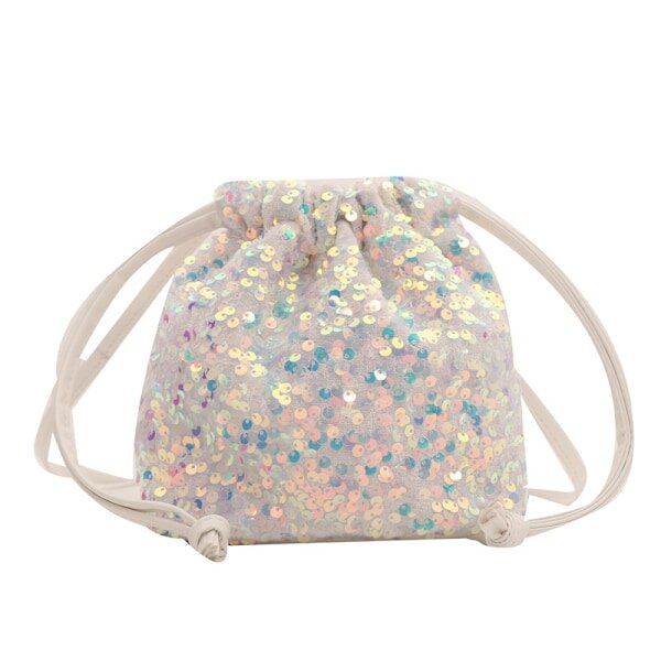 Women's Rhinestone Handbag, Multifunctional, Fashionable, Mermaid Glitter Evening Bag