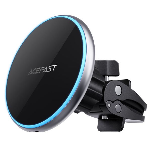 Acefast Car Phone Holder and 15W Wireless Charger 2 in 1 D3 Black