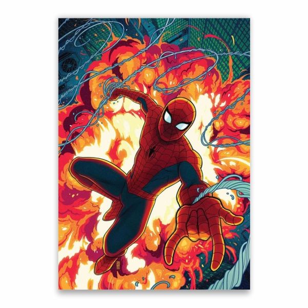 Spider-Man Explosion Poster - A1