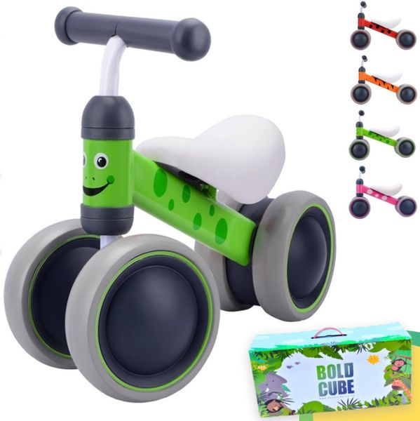 BOLDCUBE My First Bike | Baby Balance Trike | 6m+ | No Pedals | Ride-On Toy