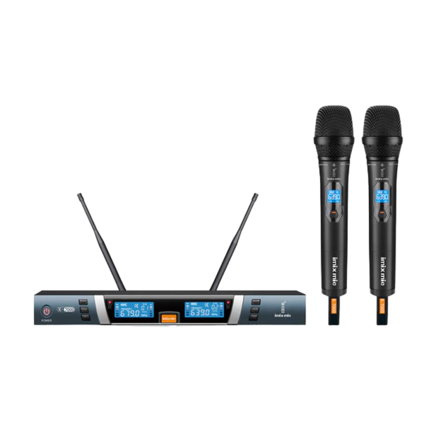 iMix K-7000 Dual Hand UHF Wireless Microphone