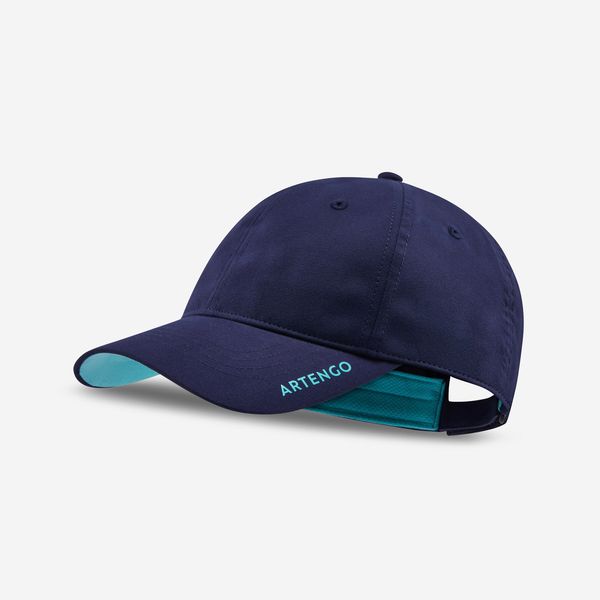Artengo 56cm Tennis Cap TC 500 - Navy &amp; Turquoise