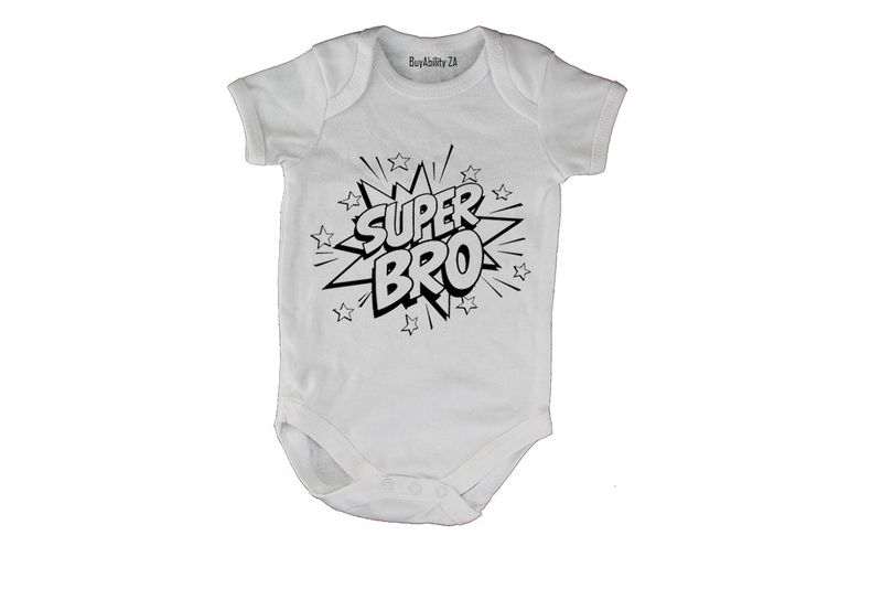 Super Bro - Short Sleeve - Baby Grow