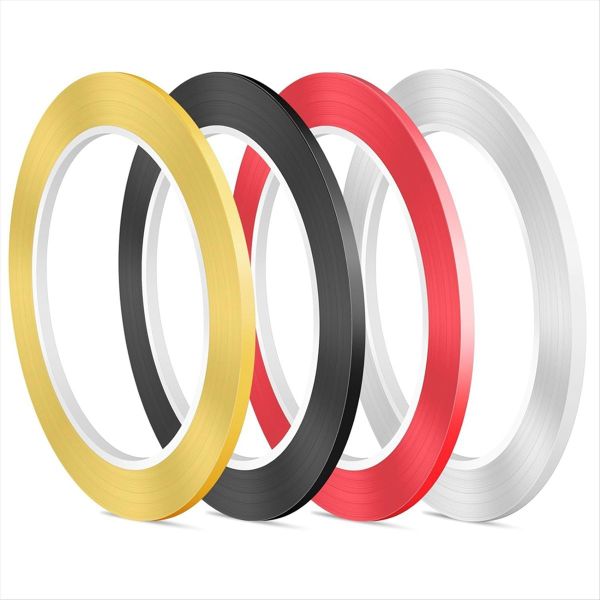 4 Rolls Dry Erase Board Tape Lines 1/8In x 216Ft Thin Whiteboard Tape