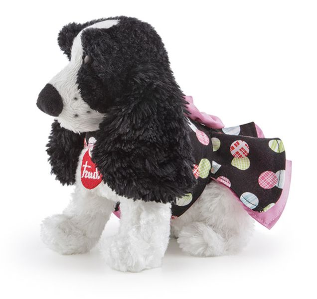 Trudi Cocker Spaniel in a Lovely Dot Dress - 20cm