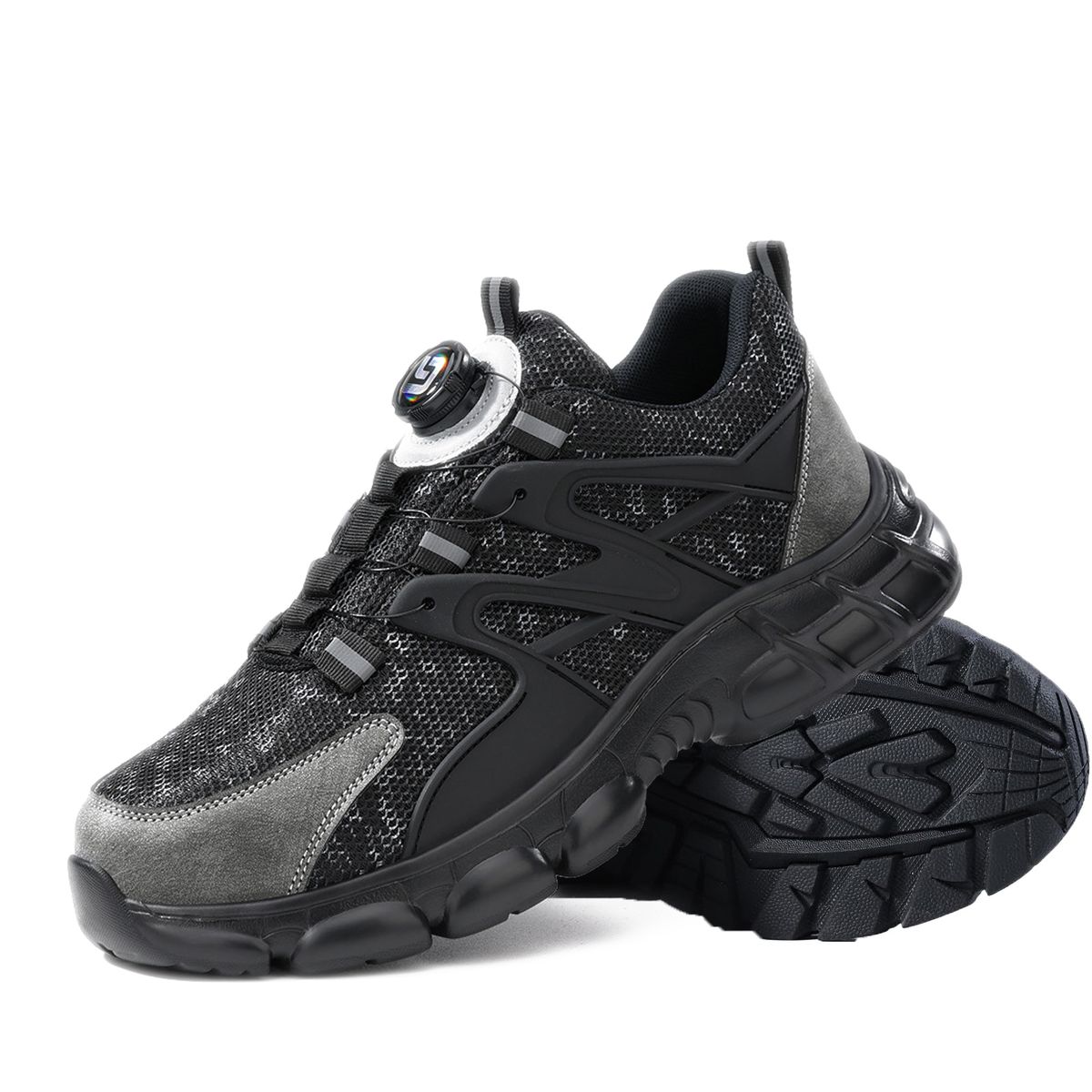 Men's Work Shoes - Durable Toe Lightweight & Breathable for All-Day Comfort