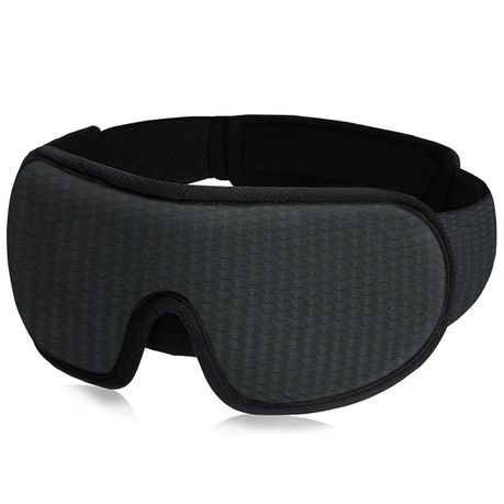 3D Sleeping Eye Mask With Breathable Mesh 100% Lights Blockout Image