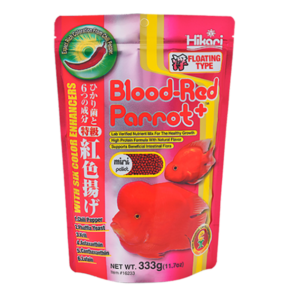 Hikari Blood Red Parrot Mini+ - 333g