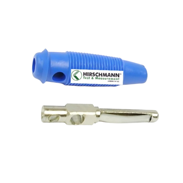 VQ20 BLUE - 4mm Banana Plug Screw Type (Blue)