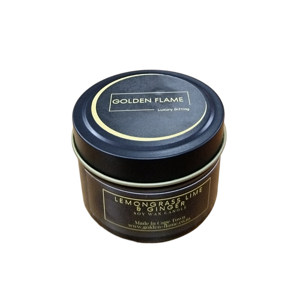 Scented Soy Massage Candles - Lemongrass Lime And Ginger