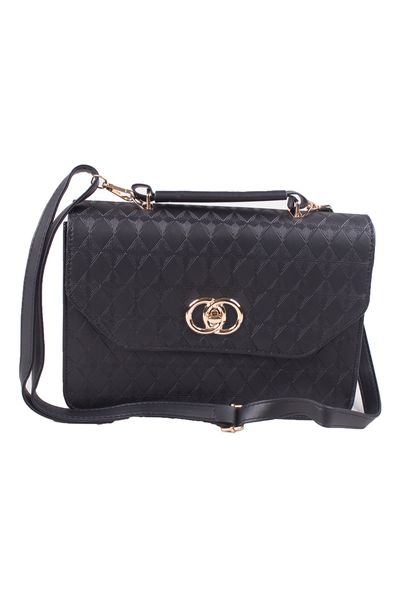 Elegant 2-Piece Black Handbag