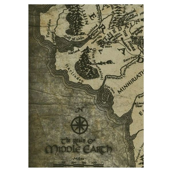 The Origin Of Middle East Map - A1 Poster