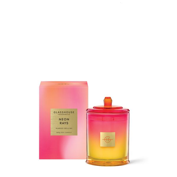 GLASSHOUSE 380g CANDLE - NEON RAYS