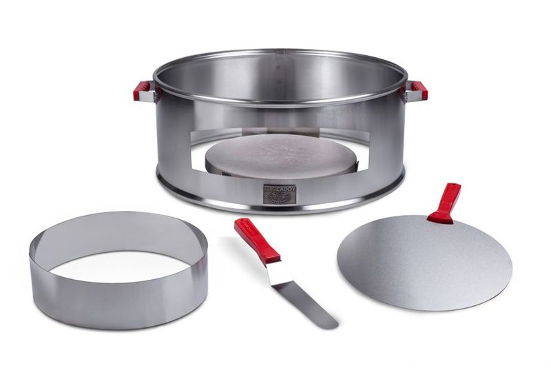 kettleCADDY Pizza Oven Accessory GENlll for the 57cm Charcoal Kettle Grill