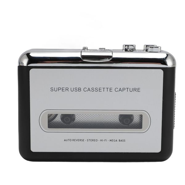 USB Cassette Converter, Tape to MP3, Headphones