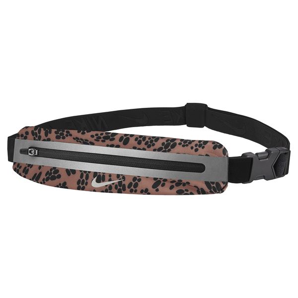 Nike Slim Running Waist Pack Printed Mineral Clay/Black/Silver