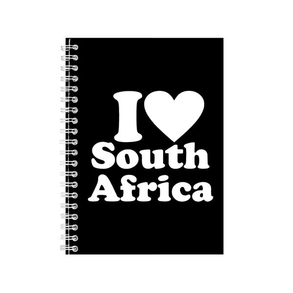Love South Africa Notebook Gift Idea Writing Book Notepad Pad 67