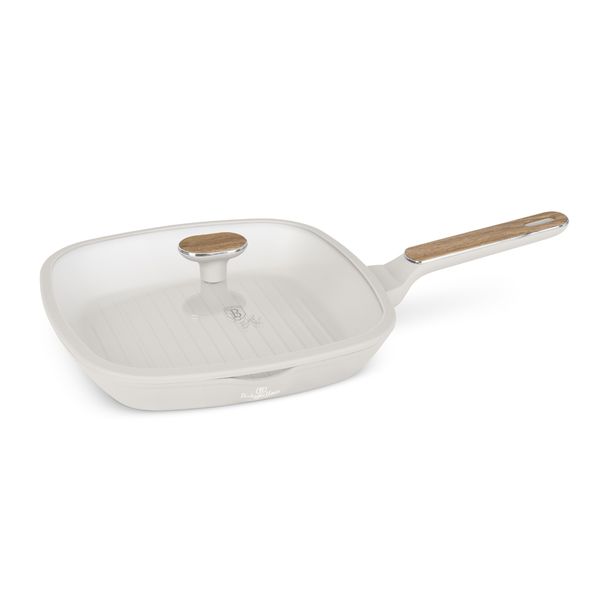 Berlinger Haus 28cm Titan Pro Non-Stick Grill Pan with Lid -Leonardo Nordic