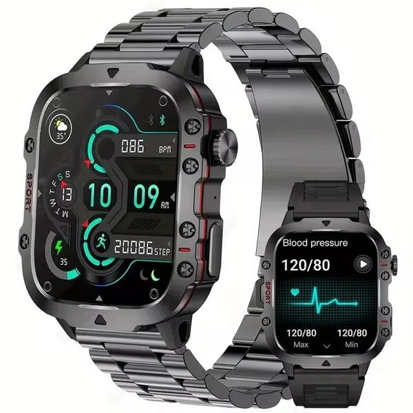 Smart Watch with Blood and Heart Rate Monitor, Multiple Sports Modes
