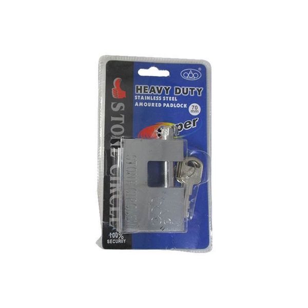 Stainless Steel Safety Padlocks - 70mm x 3