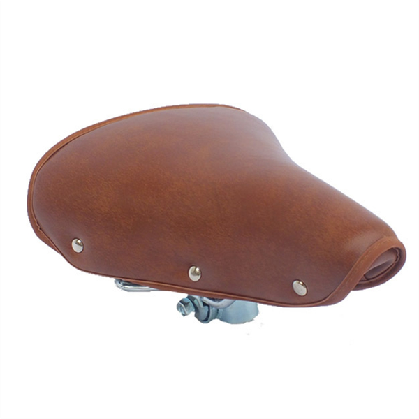 Retro Bike Saddle Soft Leather Bicycle Saddle Vintage Handmade