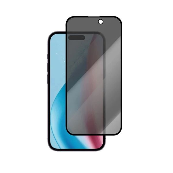 Privacy Glass For Apple IPhone 15 Pro - Anti Spy Screen Protector