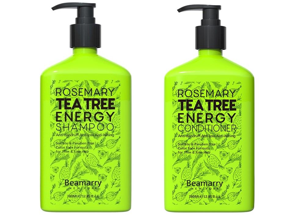 Beamarry Rosemary Tea Tree Energy Shampoo & Conditioner 380ml