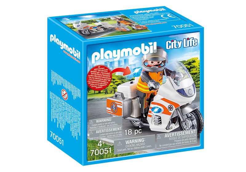 Playmobil Emergency Motorbike