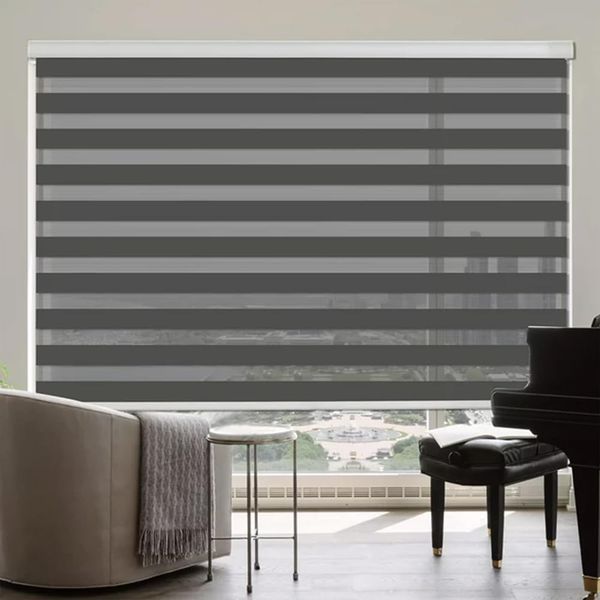Quality Zebra Blinds Dual Layer for Windows Blackout-Day Night