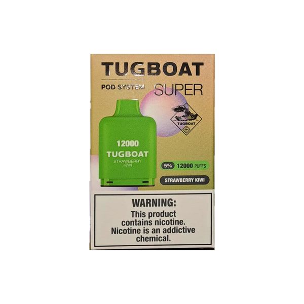 Tugboat Super 1200 Puff Disposable- Strawberry Kiwi