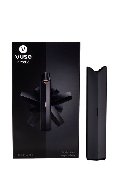 Vuse ePod2 Black Vape Starter Kit | Compact &amp; Refillable Pod System