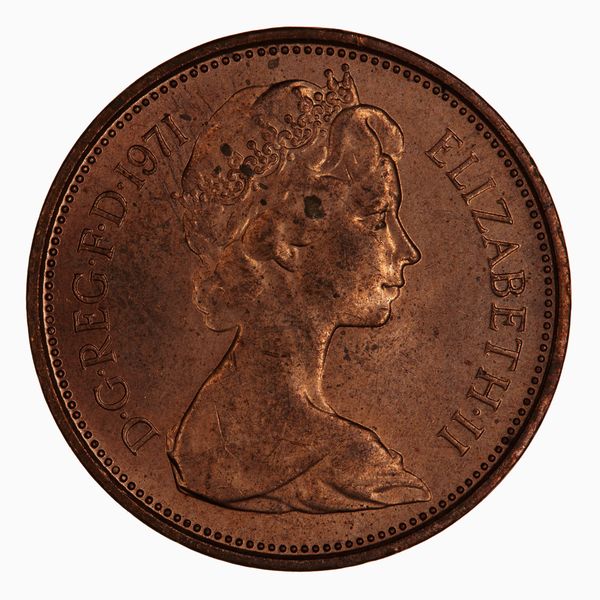 1980 Bailiwick of Jersey 2 New Pence Elizabeth II