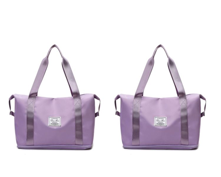 2 Piece Minimalist Travel Duffel Gym Bag