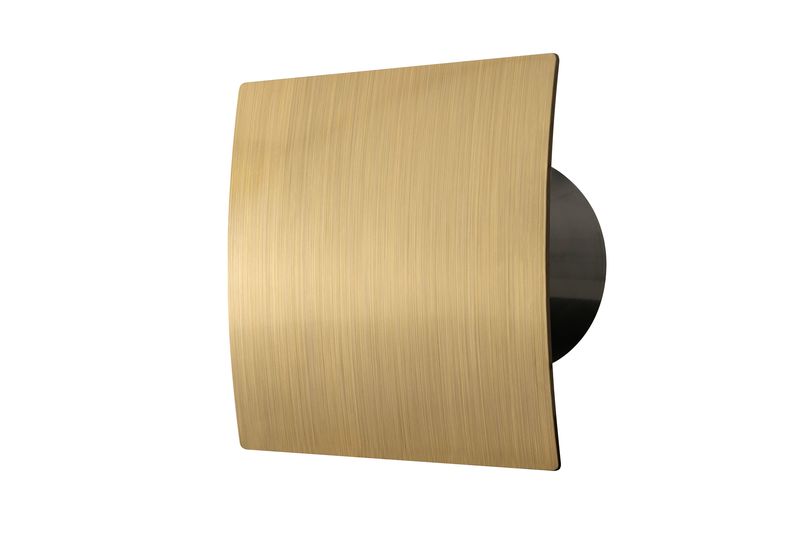 Extractor Fan Bathroom Toilet - Gold Brass 100mm