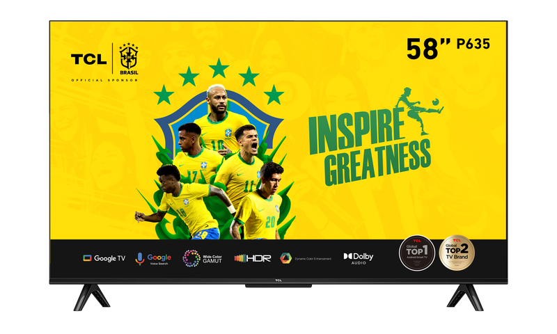 TCL 58" P635 4K UHD Smart Google TV