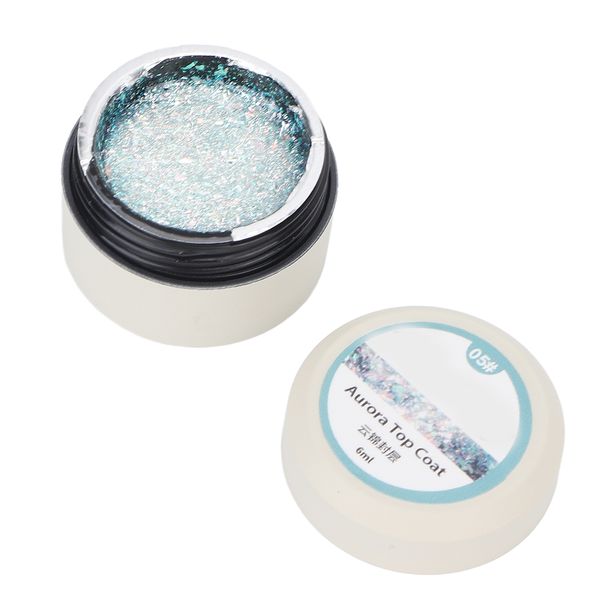 Glitter Top Coat Gel for Long-Lasting Manicure#05