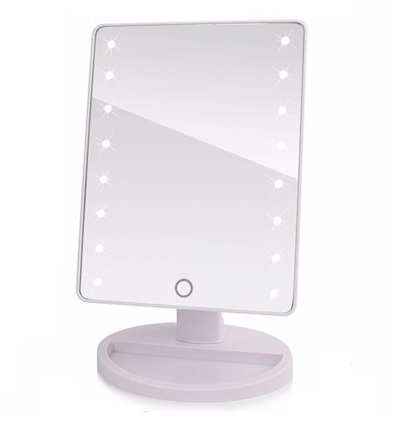 LED Make-Up Mirror - White