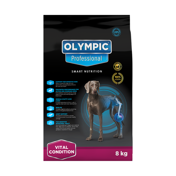 Olympic Professional Vital Condition Dry Dog Food 8kg