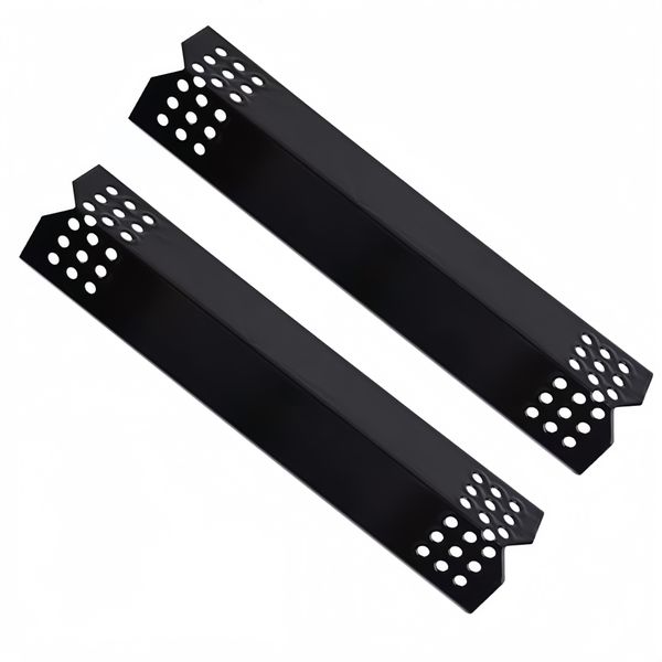 2 Piece Flame Tamers Heat PlatesPorcelain steel heating plate for Nexgrill
