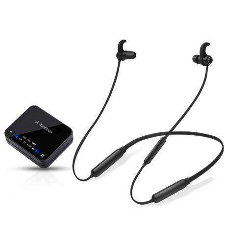 wireless headphones and transmitter