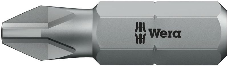 Wera (05072084001) Hex Driver Bit, Pozidriv, PZ3 Bit, 25 mm Overall