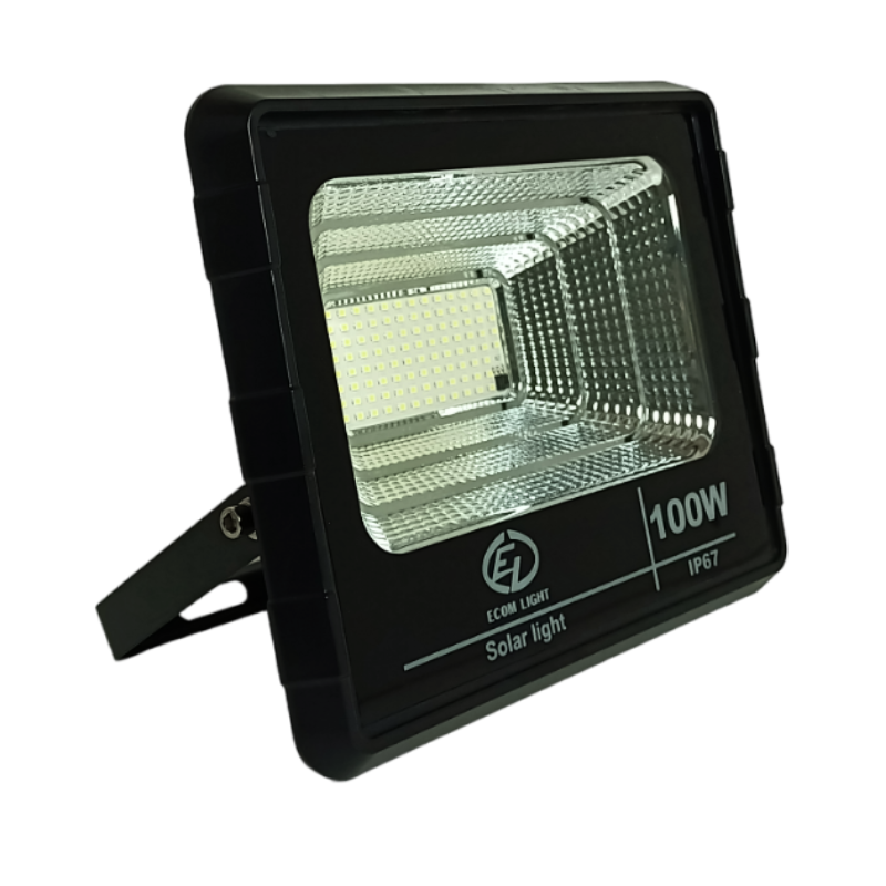 Ecomlight 100W Solar Flood Light IP67
