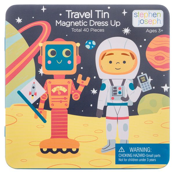 Stephen Joseph Travel Tin Magnetic Dress Up Space