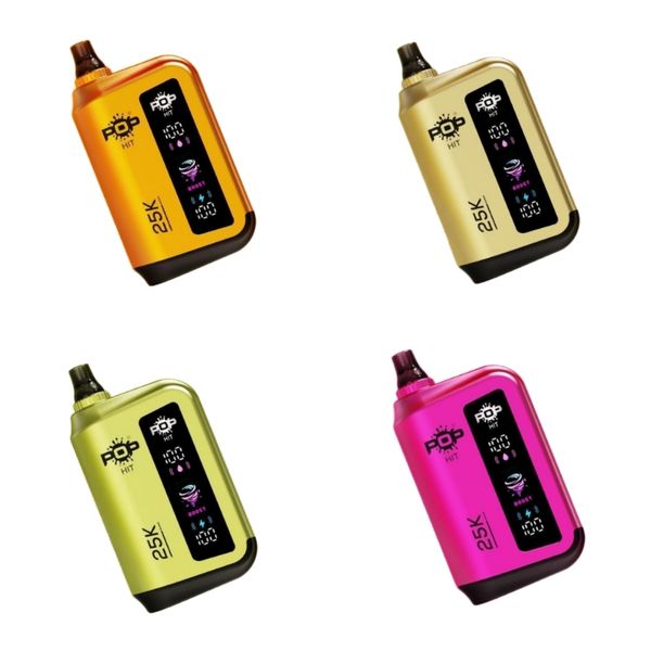 Pop Hits 25000 Puffs Disposable Vape - Variety (Pack of 4)