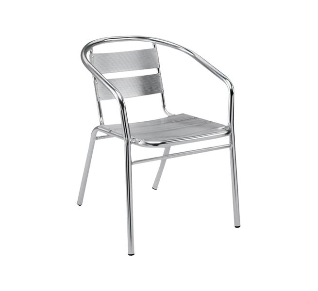 Aluminium Chair Silver
