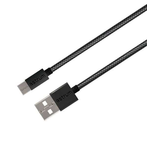 Astrum 3A USB-A to USB-C Charge &amp; Sync Braided Cable - Verve UC30