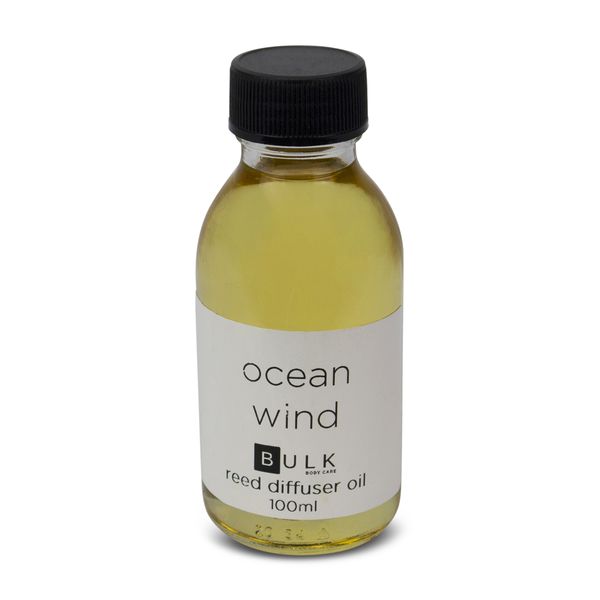 Bulk Body Care - Reed Diffuser Perfume Oil - Ocean Wind - 100ml