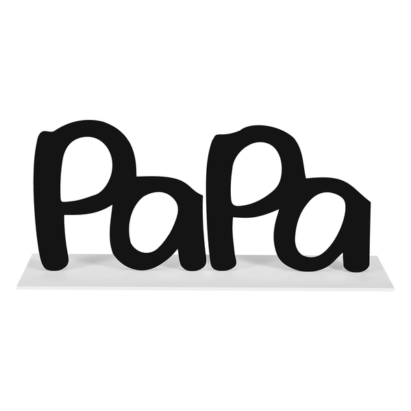 Father's Day PaPa Picture Frame,Dad Gifts From Daughter, -Black